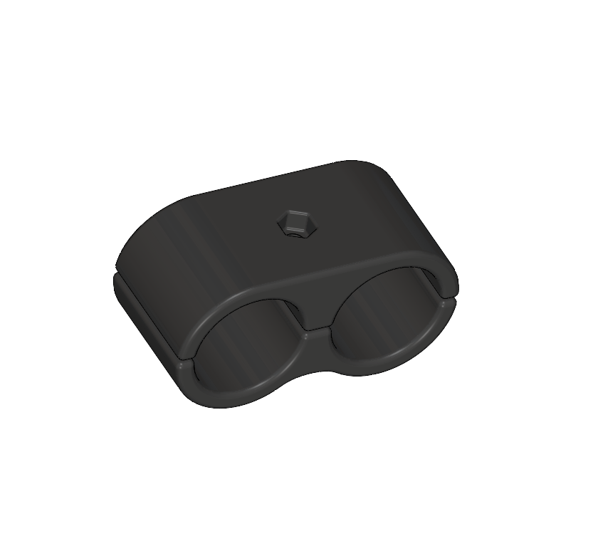 Dual 16 AN Line Clamp