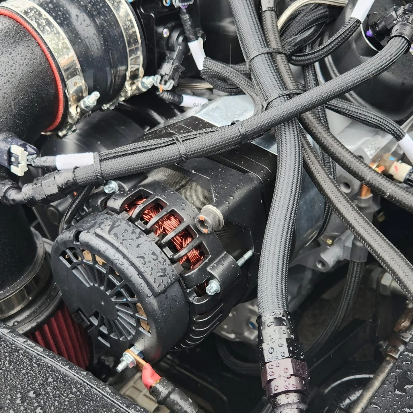 Reverse Alternator Mount